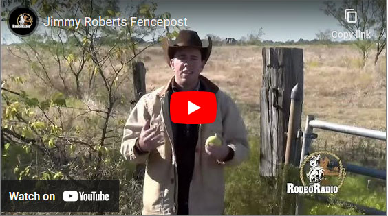 Jimmy Roberts Fence Post Thought of the day
